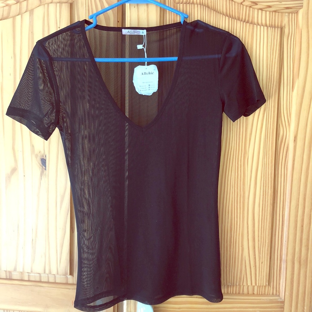 All chic completely sheer ss